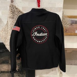 Indian Motorcycle fleece jacket womens